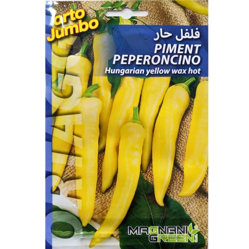 Graines de Piment Hungarian Yellow Wax Hot