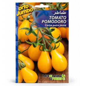 Graines de Tomate Cerise Poire Jaune – Orto Jumbo Magnani Green